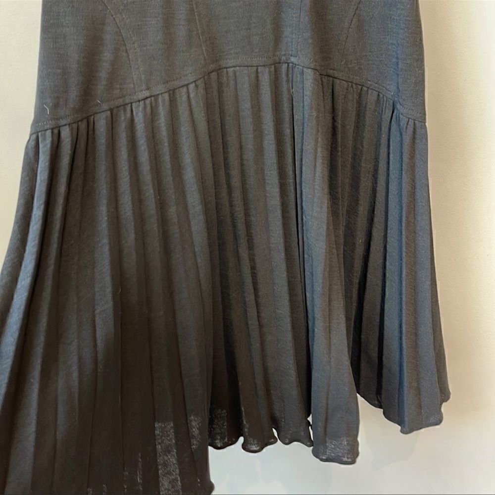 Anthropologie Tracy Reese Black Fit & Flare Dress - Picture 6 of 10